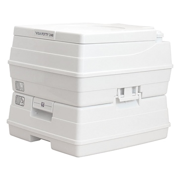 Dock Edge  Visa Potty Toilet with storage compartment