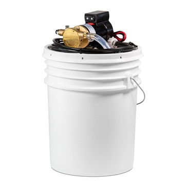 JOHNSON PUMP Pompe de changement d'huile, ensemble avec seau 8 L