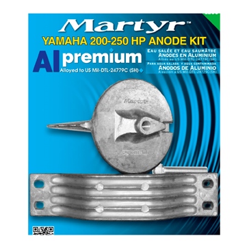 MARTYR Anodes en aluminium de grande qualité Yamaha