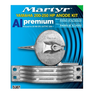 MARTYR Premium Aluminium Anodes Fits Yamaha