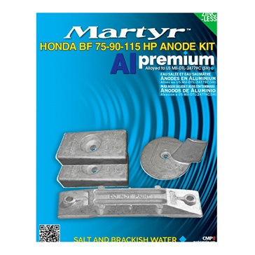MARTYR Anodes en aluminium de grande qualité Honda