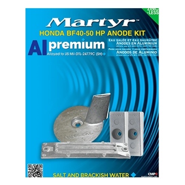 MARTYR Premium Aluminium Anodes Fits Honda