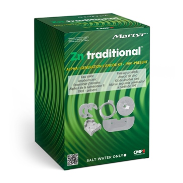 MARTYR Ensemble d'anodes CMALPHAKITZ Mercury