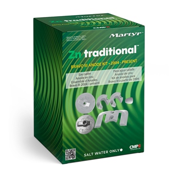 MARTYR Ensemble d'anodes CMBRAVO3KITZ Mercury