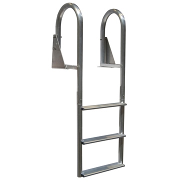Dock Edge  Flip-Up Wide Step Dock Ladder Flip-up - 3
