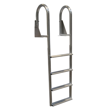 Dock Edge  Flip-Up Wide Step Dock Ladder Flip-up - 4