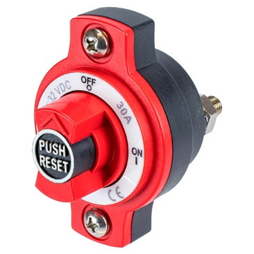 Sea Dog Mini-interrupteurs de batterie avec disjoncteur 738341