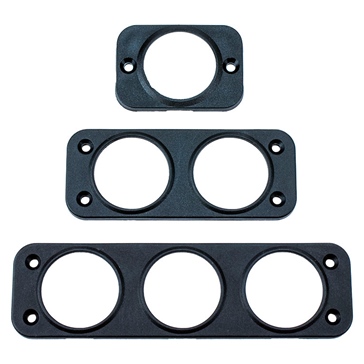 Sea Dog Back Mount Socket Panel