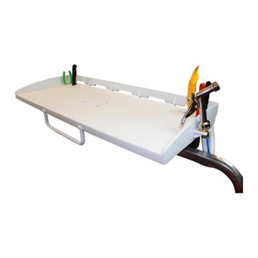 Sea Dog Table de préparation et d'évitement Montage sur rail carré