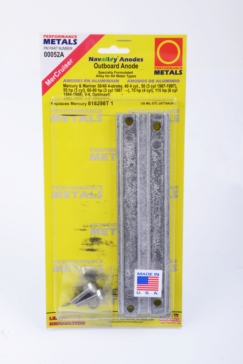 PERFORMANCE METAL Anode puissante, stabilisante, extérieure Mercury