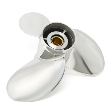 Solas Stainless Steel Saturn Propeller Fits Tohatsu, Fits Nissan - Stainless steel