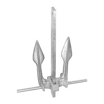 Kimpex Ancre à pattes et griffes galvanisé en fonte modèle #8 12 lb