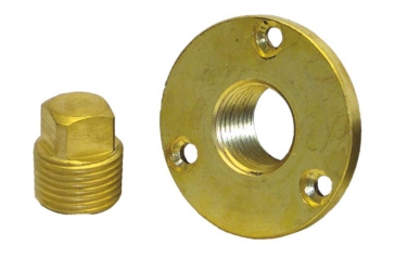 Kimpex Garboard Drain Plug Kit - Brass