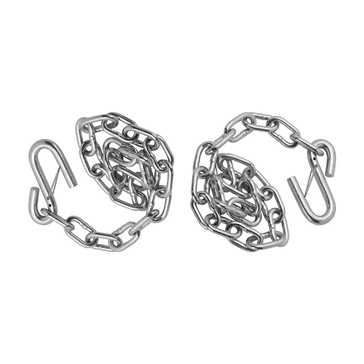 Fulton Wesbar Trailer Hitch Safety Chain Connects the trailer tongue to the trailer hitch on the towing vehicle