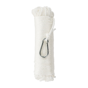 Kimpex Solid Braid Anchor Line 100' - 3/16" - Nylon - Braided