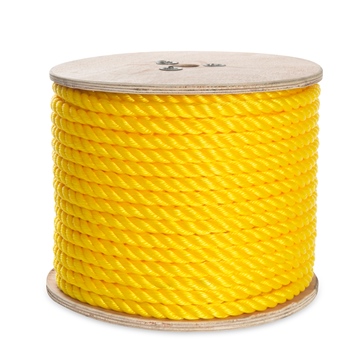 Kimpex Corde de bateau en polypropylène 250' - 1/2" - Polypropylène - Torsadé à 3 brins