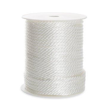 Kimpex Corde de bateau en polyester 250' - 3/8" - Polyester - Torsadée