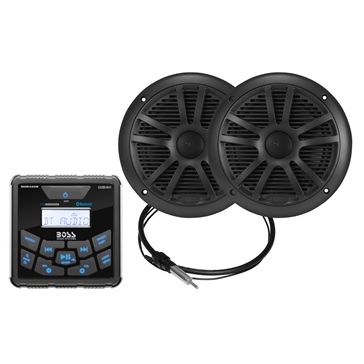 Boss Audio Récepteur audio et haut-parleur - MCKGB450B.6 Marine - 2 - 180 W