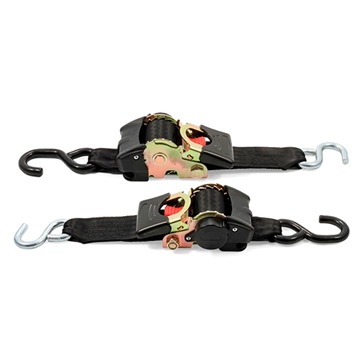 Camco Retractable Tie Down Strap, Dual Hooks 6' - 2500 lbs