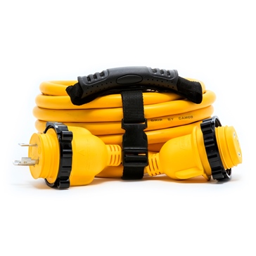 Camco PowerGrip Marine - Rallonge 25'/35'/ 50' 30AM-Locking/30AF-Locking