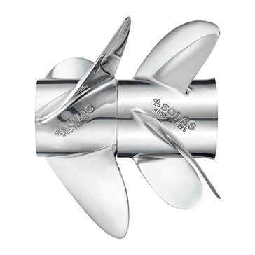 Solas Dual Propeller Fits Suzuki - Stainless steel