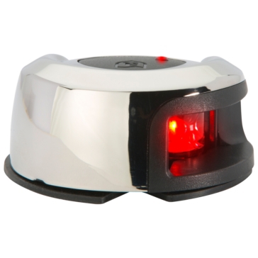 Attwood LightArmor Deck Mount Navigation Lights Side Lights - Black, White