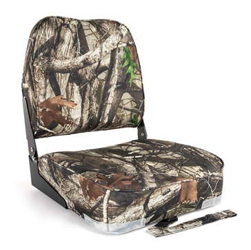 Kimpex Siège de bateau rabattable économique Siège pliable à dossier bas