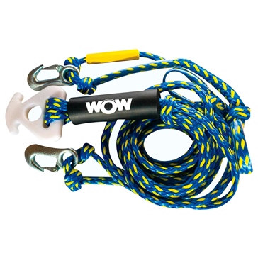 WOW Harnais de remorquage 4K Y-Connector avec système EZ connect Corde de remorquage