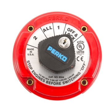 PERKO  Battery Selector Switch Dial - 780648