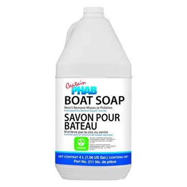 Captain Phab  Savon pour bateau Eco/Certifié 4 L / 1.05 G