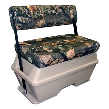 Moeller Deluxe Swing Back Cooler/Livewell/72 Gallons Seat Bench