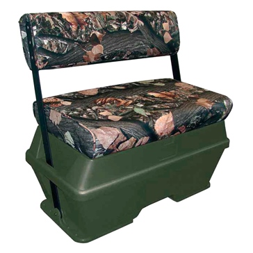 Moeller Deluxe Swing Back Cooler/Livewell/72 Gallons Seat Bench