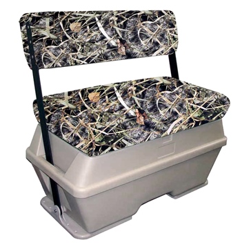 Moeller Deluxe Swing Back Cooler/Livewell/50 Gallons Seat Bench