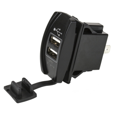 Sea Dog Rocker Switch Dual Socket