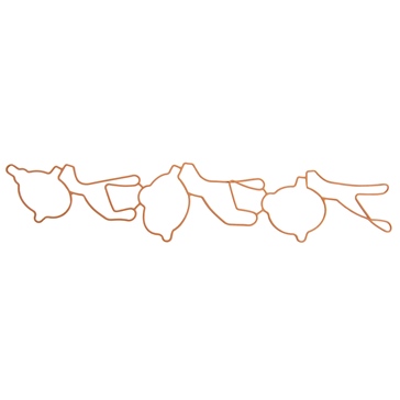 BRP Evinrude Intake Manifold Seal Fits Johnson/Evinrude, Fits OMC - 822017