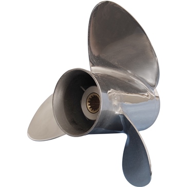 BRP Evinrude Stainless Steel Propeller Fits Johnson/Evinrude - Stainless steel