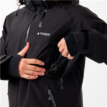 【美品】RAINMAKER- SHADOWSTRIPE HOODEDCOAT Rain Protective Jacket Women with Detachable Face Shields