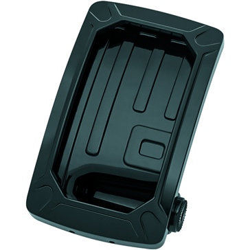 Kuryakyn Support de plaque d'immatriculation latérale Nova à montage vertical incurvé