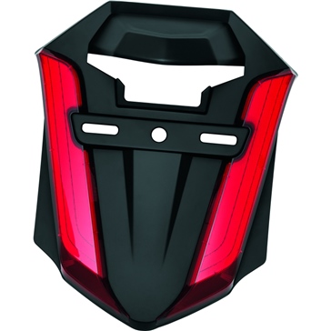 Kuryakyn Couvercle de garde-boue arrière Omni DEL