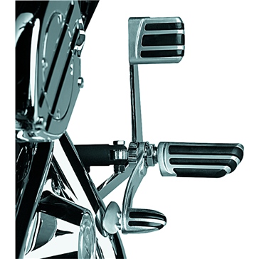 Kuryakyn Appui-pieds Pilot avec étrier adaptateur de montage mâle
