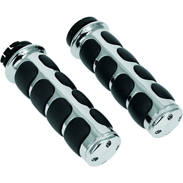 Kuryakyn Poignée Iso Premium sans câble d'accélérateur double Boss