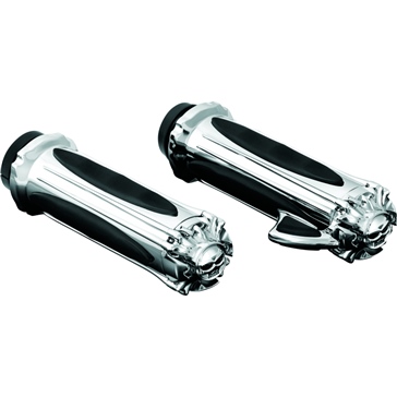 Kuryakyn Premium Zombie Grip with Throttle Boss Dual Cable