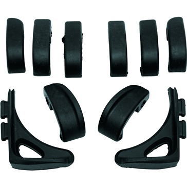 Kuryakyn Coussinet de remplacement en caoutchouc pour Switchblade