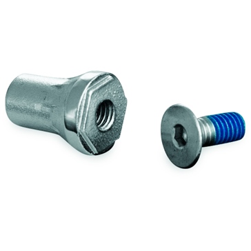 Kuryakyn Support de remplacement d'appui-pieds coniques avec vis