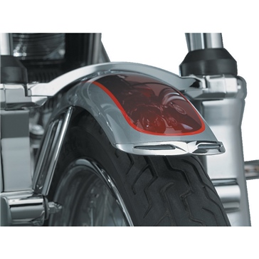 Kuryakyn Embout d'aile avant Leading Edge Narrow Avant