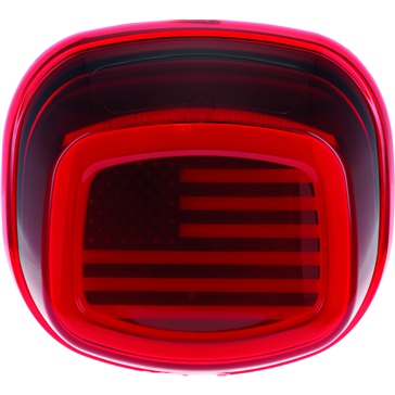 Kuryakyn Lentille de feu arrière sans lumière de plaque d'immatriculation