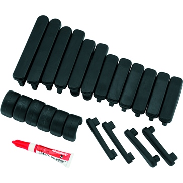 Kuryakyn Ensemble complet de caoutchoucs de rechange