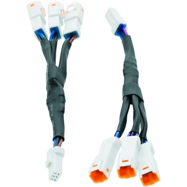 Kuryakyn Connecteur en Y à 3 pattes pour lumière Tracer