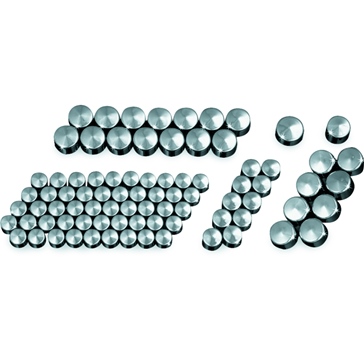 Kuryakyn Twin Cam & Evolution Bolt Cover Kool Kaps Engine Kit