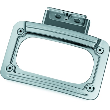 Kuryakyn Cadre de plaque d'immatriculation incurvé à DEL